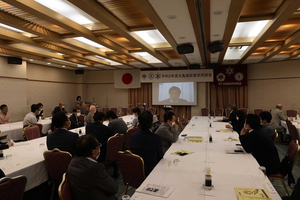 丸亀から同窓会長あいさつ