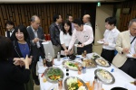 懇親会各テーブル訪問