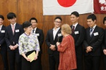 丸女の大先輩と学生さん