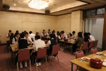 演劇部生徒さん夕食