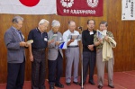 丸中校歌斉唱